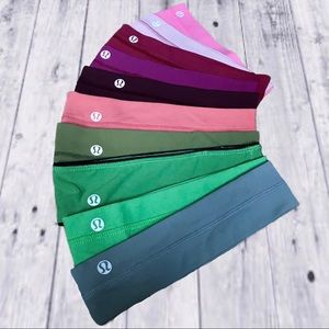 5 LULULEMON HEADBANDS